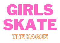 Skate Sticker by Girlsskatethehague