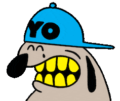 Dog Rap Sticker by DOGZZZ
