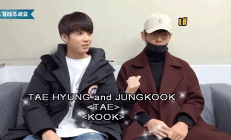 taekook vkook GIF