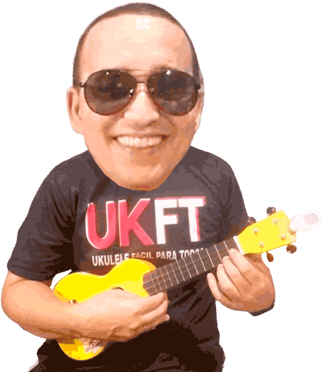 Ukulele Ary Sticker by UkeCifras