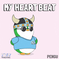 I Love You Flirt GIF by Pudgy Penguins