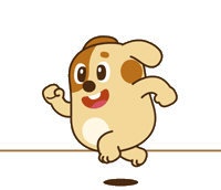 Dinosaur Running Sticker by NONGHYUP BANK