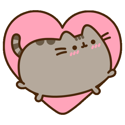 Cat Love Sticker by Pusheen