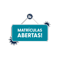 Bilingue Matriculas Sticker by Be - Currículo Bilíngue