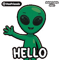 Series 2 Hello Sticker by VeeFriends