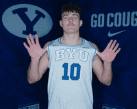 Byu Basketball Sport GIF by BYU Cougars