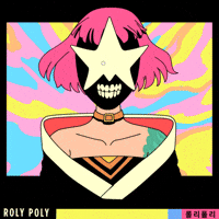 RolyPolyNFT trippy psychedelic creepy surreal GIF