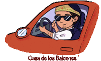 Islas Canarias Car Sticker by La Casa de Los Balcones