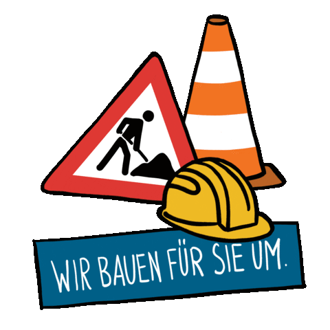 Baustelle Bau Sticker by EDEKA Laudage