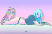 sexy girl psychedelia GIF by Phazed