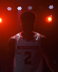 Badgers Basketball GIF by Wisconsin Badgers