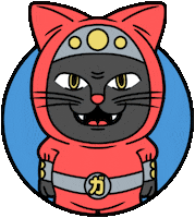 Cat Ninja Sticker