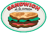 elguiso food sandwich Sticker