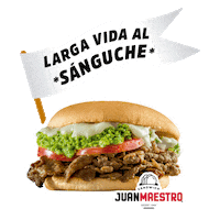 JuanMaestroChile comida burger sandwich pan Sticker