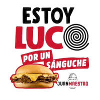 JuanMaestroChile comida burger sandwich pan Sticker