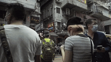 China Protest GIF by The Guardian