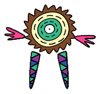 Eye Blink Sticker by Masomenos