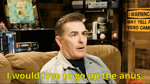 Nolan North Shock GIF by RETRO REPLAY