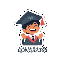 Graduate Graduacion Sticker by GRIN accs