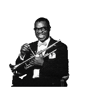 Black Music Month Sticker by Louis Armstrong