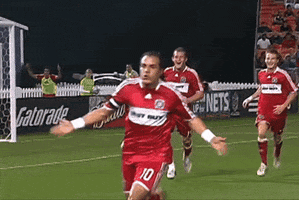 Soccer Kiss GIF by Chicago Fire Football Club