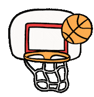 RandyCurth game basketball ball point Sticker