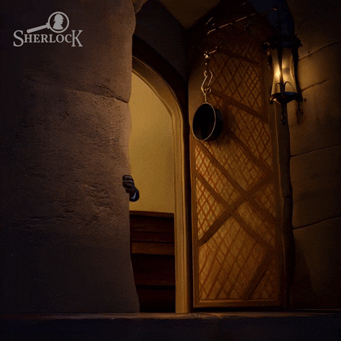 Spying Sherlock Holmes GIF by G5 games