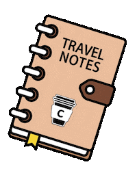 Travel Book Sticker by CafeLoud