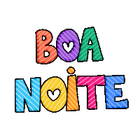 millarabisca colorful boa noite colorido boa Sticker