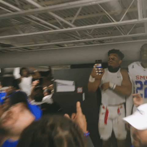 College Football Dance GIF by SMU Football