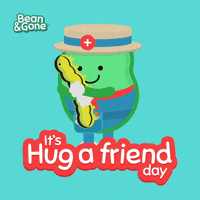 Friend Hug GIF by TheBeans