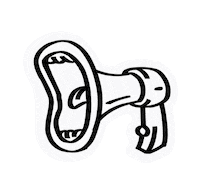 temanstartup what business talk loud Sticker