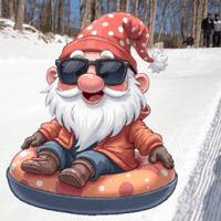 Winter Snowing GIF