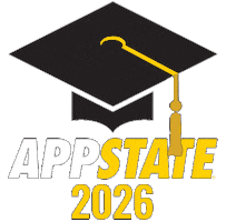 Mountaineers App State Sticker by Appalachian State University
