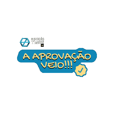 Vestibular Sticker by Escola Thathi