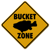 Bass Fishing Sticker by Bucketmouthbrand