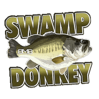 Bucketmouthbrand bass tank toad bucket Sticker