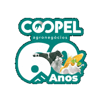 Agro 60Anos Sticker by Coopel Agronegócios