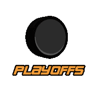 Nhl Playoffs Hockey Sticker by SportsManias