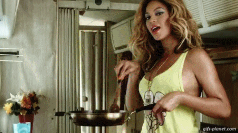 Beyonce Cooking GIF