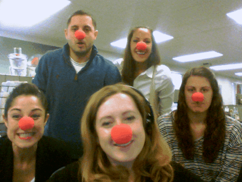 red nose day trending GIF