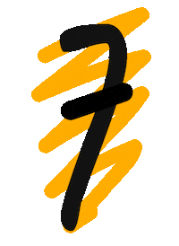 Hand Doodle Sticker