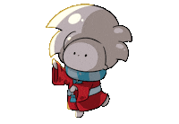 Japan Waving Sticker by Ai and Aiko