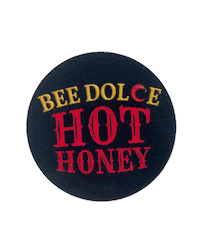 Hot Honey Sticker by Bee Dolce Hot Honey
