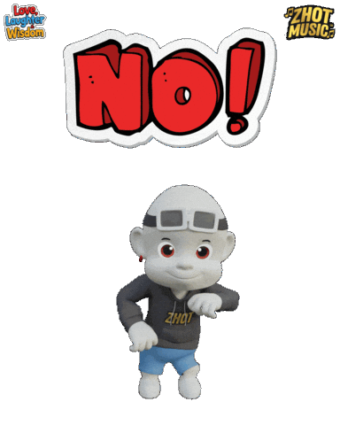 Cancel No Way Sticker by Zhot