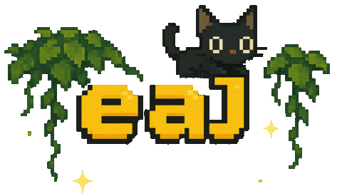 Jae Park Cat Sticker