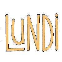 Comme Un Lundi Sticker