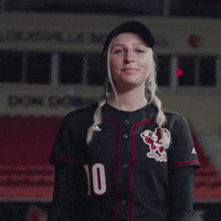 Softball Nod GIF by Louisville Cardinals