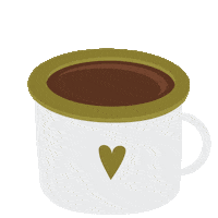 Coffee Time Drinking Sticker