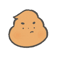 Angry Miba Sticker